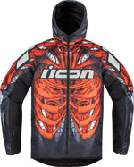 Icon Unisex Airform Manikr Jacket - Black Dark Grey Light Grey Red White