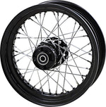 Drag Specialties Laced Wheel For Harley Davidson FLST 1450 16x3 Front - Black