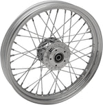 Drag Specialties Laced Wheel For Harley Davidson XL 1200 C 2006-2007 19x2.5 Front - Chrome Silver