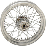 Drag Specialties Laced Wheel For Harley Davidson XL 1200 C 2014-2020 16x3 Rear - Chrome Silver