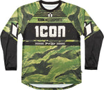 Icon Tiger's Blood Jersey - Black Camo Green