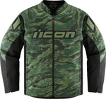 Icon Unisex Hooligan Tigers Blood Jacket - Black Green