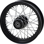 Drag Specialties Laced Wheel For Harley Davidson FLST 1450 16x3 Rear - Black