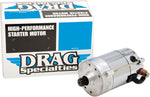 Drag Specialties 1.4 kW Compact High-Performance Starter Motor For Harley Davidson FL 1200 1973-1977 - Chrome