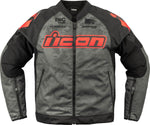 Icon Unisex Overlord3 Magnacross Jacket - Black Dark Grey