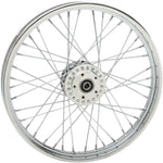 Drag Specialties Laced Wheel For Harley Davidson FXD 1450 2000-2003 21x2.15 Front - Chrome Silver