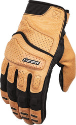 Icon Superduty3 Gloves - Black Tan