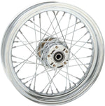 Drag Specialties Laced Wheel For Harley Davidson FLHR 1450 2000-2001 16x3 Rear - Chrome Silver