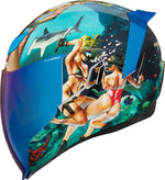 Icon Unisex Airflite Pleasuredome 4 Helmet - Blue