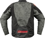 Icon Unisex Overlord3 Magnacross Jacket - Black Dark Grey