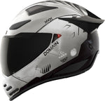 Icon Unisex Domain Future Proof Helmet - Grey