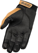 Icon Superduty3 Gloves - Black Tan