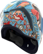 Icon Unisex Airform 9 Lives Helmet - Blue