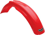 UFO Front Fender - Honda CR 125/250 1987-99, CR500 1987-2001 - Dark Red