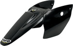 UFO Rear Fender & Side Panel Unit - KTM SX65 2002-08 - Black