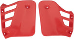 UFO Radiator Scoops - Honda CR125 1987-88 - Red