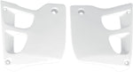 UFO Radiator Scoops - Honda CR125 1991-92, CR250 1990-91 - White