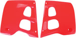 UFO Radiator Scoops - Honda CR125 1991-92, CR250 1990-91 - Red