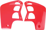 UFO Radiator Scoops - Honda CR500 1989-2001 - Red