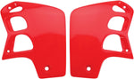 UFO Radiator Scoops - Honda CR500 1989-2001 - Red