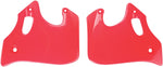 UFO Radiator Scoops - Honda CR125 1993-94, CR250 1992-94 - Red