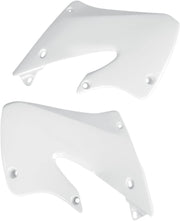 UFO Radiator Scoops - Honda CR 125/250 1997-99 - White