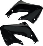 UFO Radiator Scoops - Honda CR 125/250 1997-99 - Black