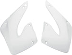 UFO Radiator Scoops - Honda CR 125/250 2000-01 - White