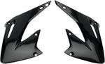 UFO Radiator Scoops - Honda CR 125/250 2002-07 - Black