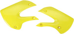 UFO Radiator Scoops - Suzuki RM65 2003-05 - Yellow