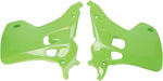 UFO Radiator Scoops - Kawasaki KX 125/250 1992-93 - Green