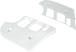 UFO Radiator Scoops - KTM EGS350 1990-91, EGS600 1990-92 - White