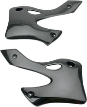 UFO Radiator Scoops - Kawasaki KX 125/250 1999-2002 - Black