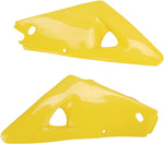 UFO Upper Radiator Scoops - Husqvarna CR/WR 125/250 2005 - Yellow