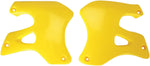 UFO Radiator Scoops - Suzuki RM 125/250 1996-98 - Yellow