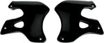 UFO Radiator Scoops - Suzuki RM 125/250 1996-98 - Black