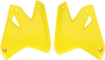 UFO Radiator Scoops - Suzuki DRZ400 2000-06 - Yellow