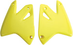 UFO Radiator Scoops - Suzuki DRZ400 2000-06 - Yellow