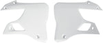 UFO Radiator Scoops - Yamaha YZ 125/250 1996-2001 - White