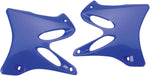 UFO Radiator Scoops - Yamaha YZ 125/250 2002-14 - Blue