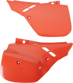 UFO Side Panels - Honda CR125 & CR500 1989-90, CR250 1988-89 - Light Red