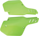 UFO Side Panels - Kawasaki KX 125/250 1988-89, KX500E 1988-2002 - Green