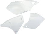 UFO Side Panels - Suzuki DRZ400 2000-06 - White