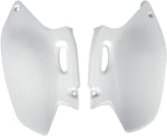 UFO Side Panels - Yamaha YZF250 2001-02 - White