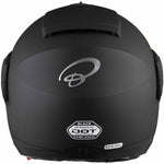 Black Optimus SV Max Vision Flip Front Motorcycle Helmet