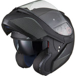 Black Optimus SV Max Vision Flip Front Motorcycle Helmet