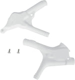 UFO Frame Guards - Honda CR125 1991-92, CR250 1990-91, CR500 1991-2001 - White