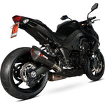 Scorpion Serket Taper Carbon Oval Exhaust - Kawasaki Z1000 2010 - 2013