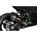 Scorpion Serket Taper Carbon Oval Exhaust - Kawasaki Z1000 2010 - 2013