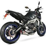 Scorpion Serket Taper Stainless Oval Exhaust - Yamaha MT-09 Full System 2013